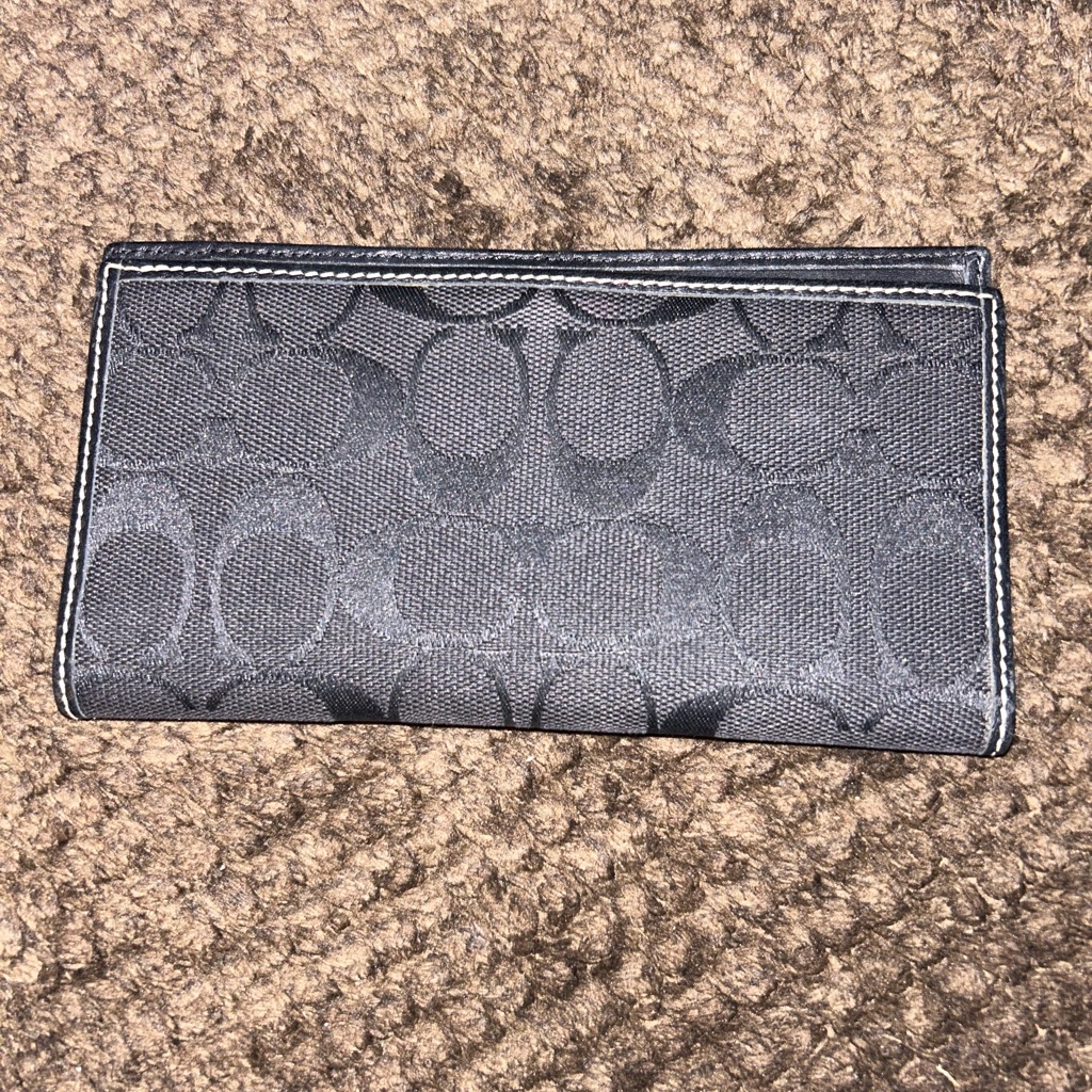 Coach Checkbook Wallet